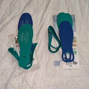 Women's ORTHOFEET 1/16" and 1/8" Insoles Lot of 2 Spacers & Arch Support Size 8